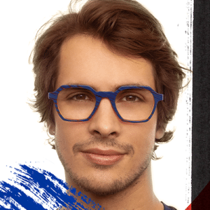 Rich and colorful acetate frames for men from Lafont.