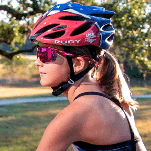 Women's sunglasses for cyclist and runners by Rudy Project.